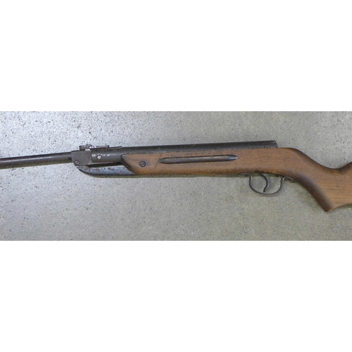 838 - An air rifle, Mod 23, .177 cal.