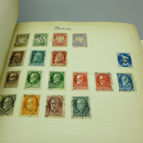 859 - An album of world postage stamps, sorted in alphabetical order, Abbysinia to Venezuela, including so... 