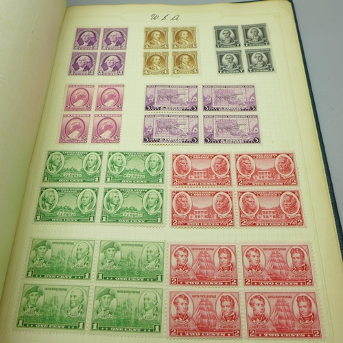 860 - Stamps; an album of GB postage stamps, including Penny Black, a Two Pence Blue, Penny Reds, (identif... 