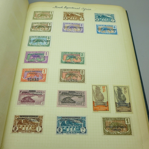 860 - Stamps; an album of GB postage stamps, including Penny Black, a Two Pence Blue, Penny Reds, (identif... 