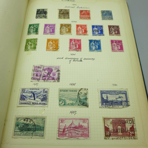 860 - Stamps; an album of GB postage stamps, including Penny Black, a Two Pence Blue, Penny Reds, (identif... 