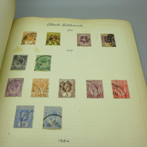 860 - Stamps; an album of GB postage stamps, including Penny Black, a Two Pence Blue, Penny Reds, (identif... 