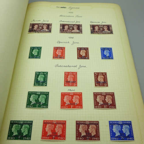 860 - Stamps; an album of GB postage stamps, including Penny Black, a Two Pence Blue, Penny Reds, (identif... 