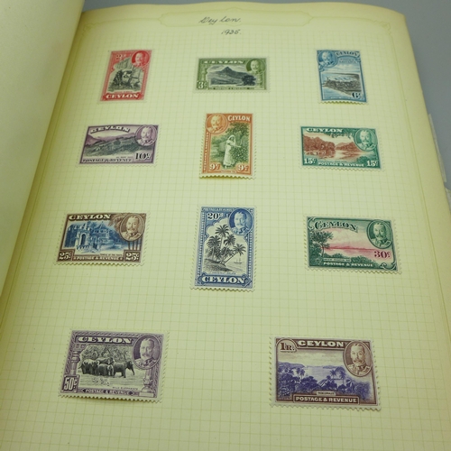 860 - Stamps; an album of GB postage stamps, including Penny Black, a Two Pence Blue, Penny Reds, (identif... 