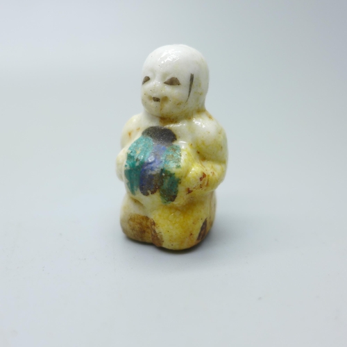 908 - A Chinese miniature figure