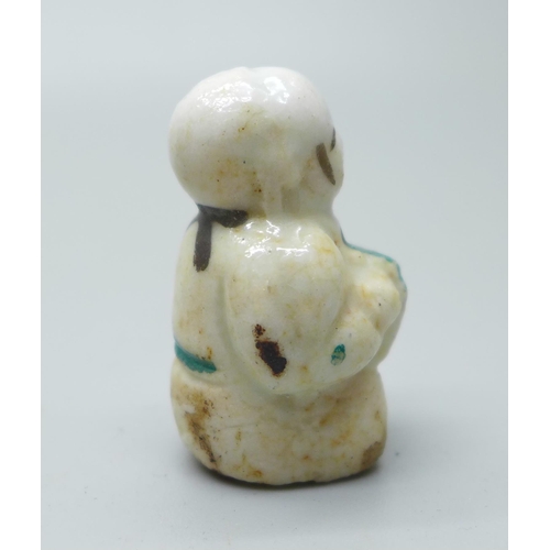 908 - A Chinese miniature figure