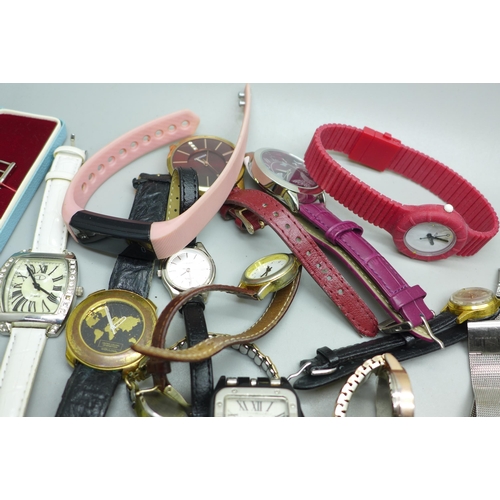 958 - A collection of lady's watches including Ellesse, Sekonda, etc.