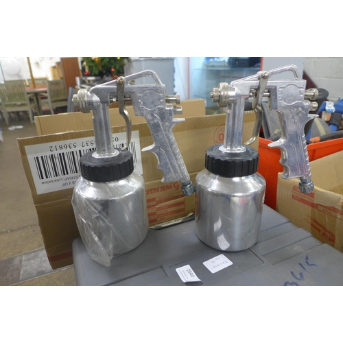 2039 - Two Air spray guns * this lot is subject to VAT