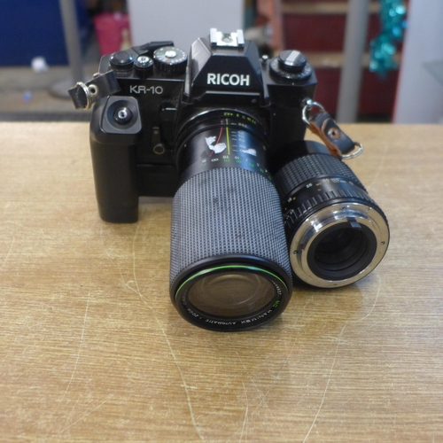 2125 - A Ricoh camera (KR-10) with two lenses