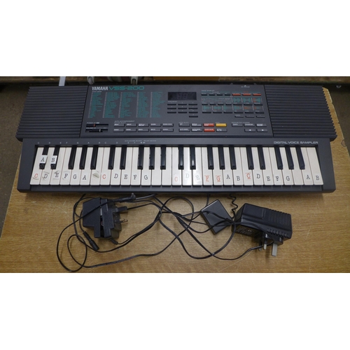 2144 - A Yamaha Portasound electronic keyboard (model:- VSS-200)