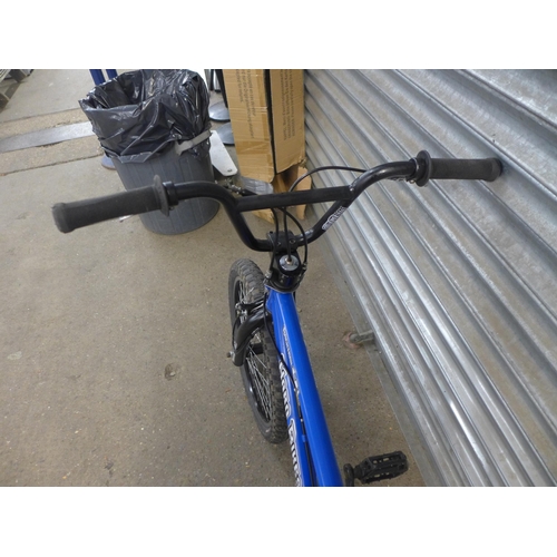 2197 - A Hard Bikes Backtrail XI BMX with rear stunt pegs and Gyro handlebar stem (police repossession)