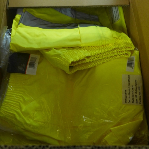 2358 - 1 Box of approx. 20 Acro women's hi-vis over trousers