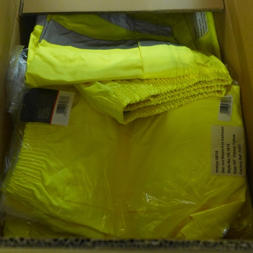 2359 - 1 Box of approx. 20 Acro women's hi-vis over trousers