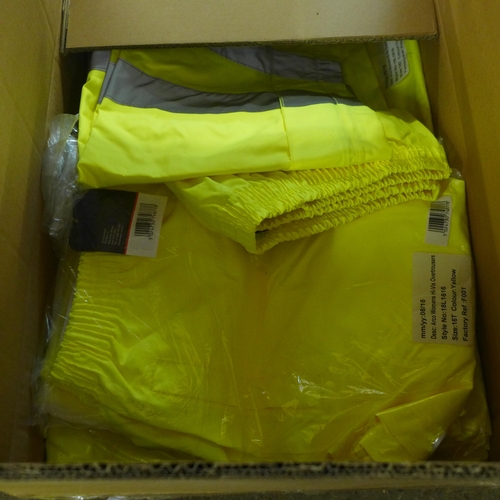 2360 - 1 Box of approx. 20 Acro women's hi-vis over trousers