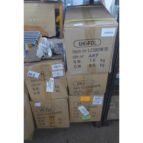 2361 - 5 Boxes of curtain lights (approx. 12 per box)