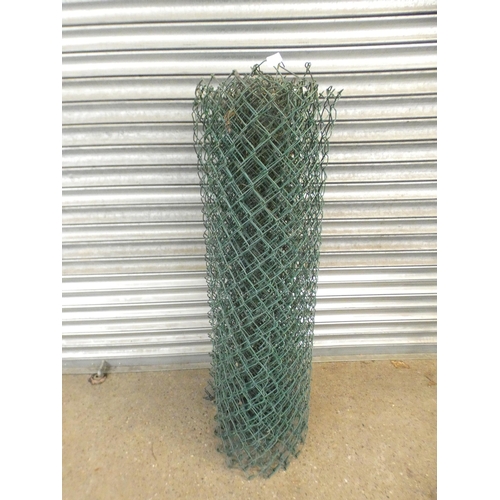 2212 - Chain link fencing (green with plastic coating)