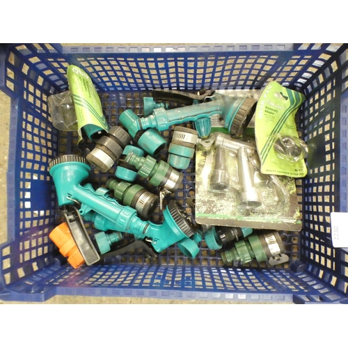 2230 - 20 Garden hose fittings * this lot is subject to VAT