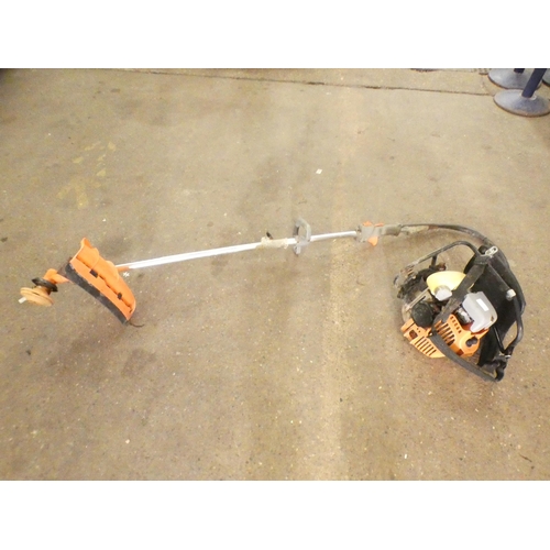 2236 - A petrol back pack strimmer