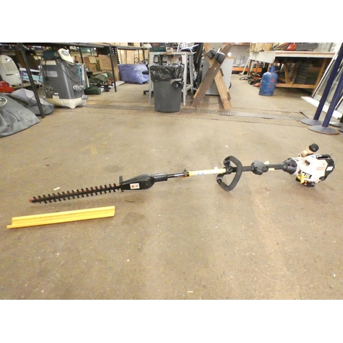 2241 - A Ryobi PLT 3043YE 30cc petrol driven long reach hedge trimmer (police repossession)