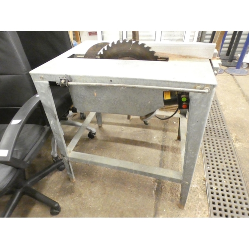 2255 - An Elektra circular saw bench 'combi'