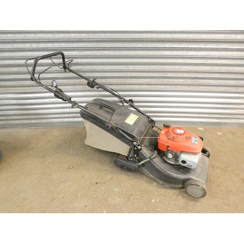 2263 - A Honda 5.5HP petrol driven lawn mower (GCV160)