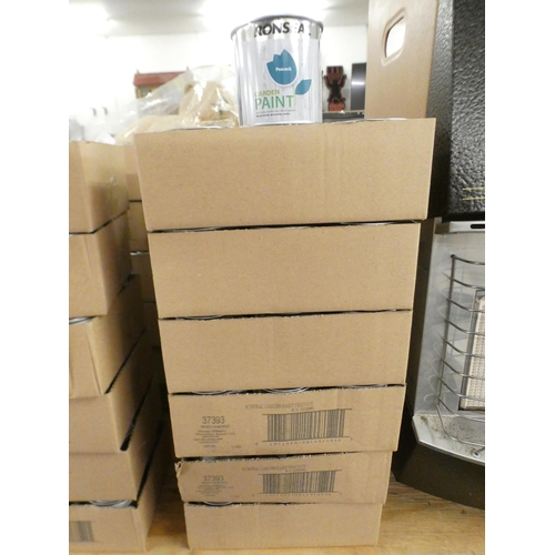 2290 - 6 boxes of Ronseal Garden Paints, approx. 6 tins per box