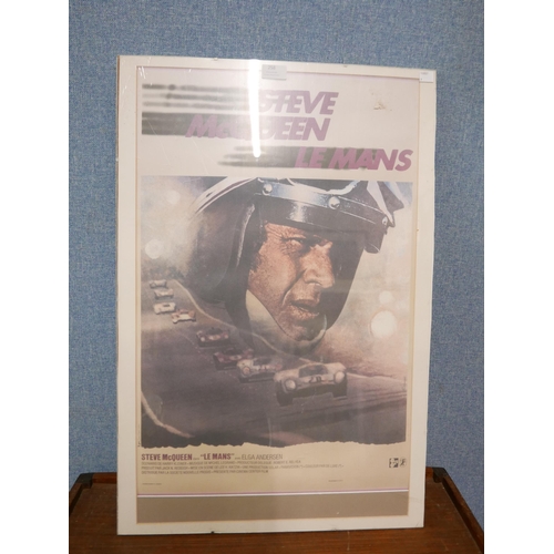 258 - A Steve McQueen Le Mans print