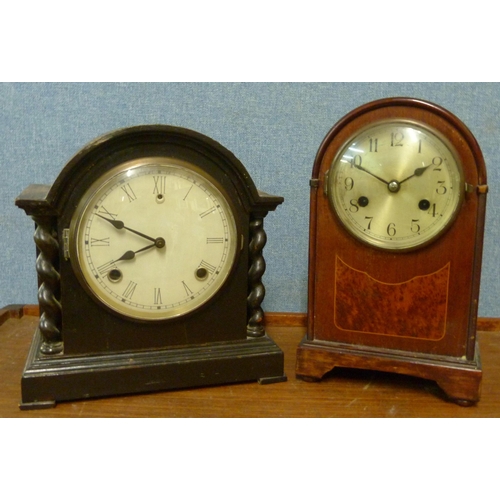 270 - Two early 20th Century mantle clocks