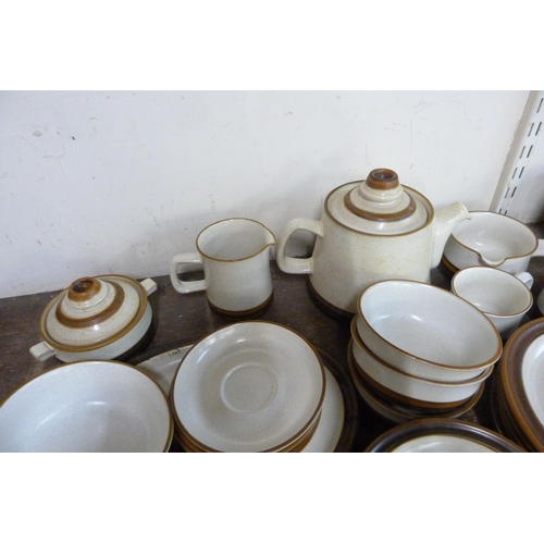 301 - A collection of Denby Potters Wheel tea and dinnerware