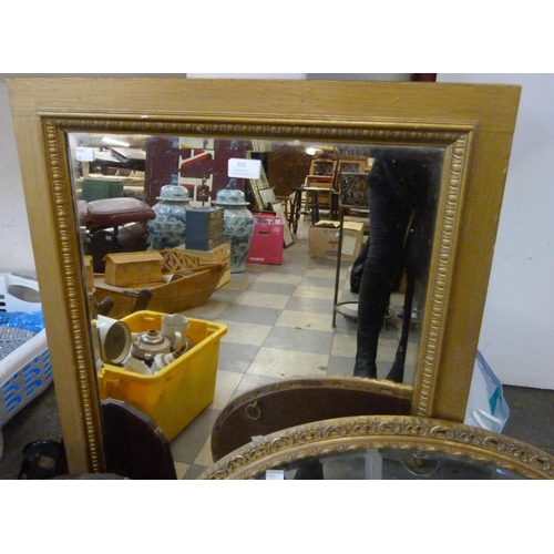 302 - Three gilt framed mirrors and one other