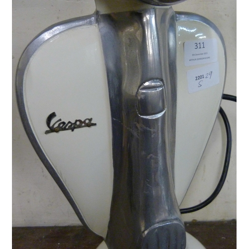 311 - A Vespa table lamp