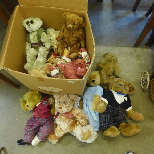 339 - A large collection of vintage and later Teddy bears