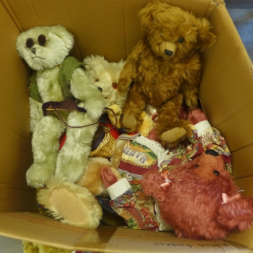 339 - A large collection of vintage and later Teddy bears