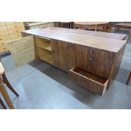 38 - An American walnut sideboard