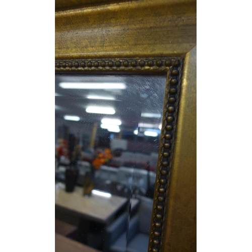 1624 - A large gold framed mirror