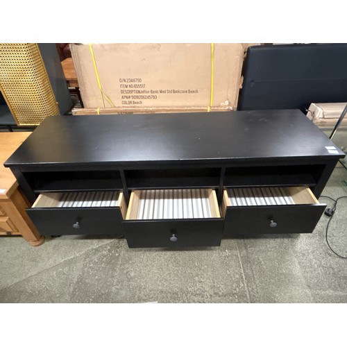 1583 - A dark pine TV unit