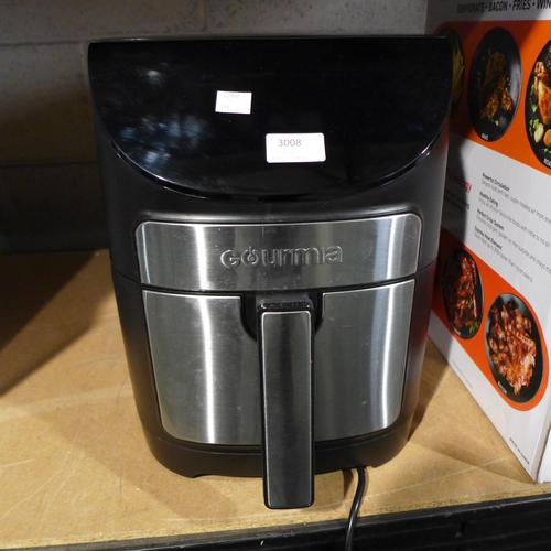 3008 - Gourmia Air Fryer 7Qt  (310-135) * This lot is subject to VAT