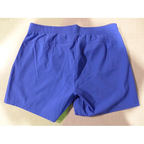 3053 - Five pairs of women's blue Tuff Athletics shorts - mixed size * this lot is subject to VAT
