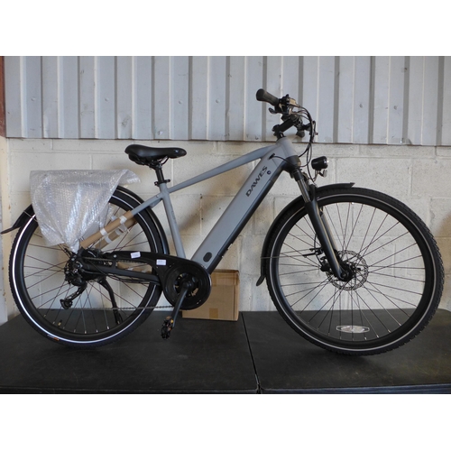 3079 - A Dawes Spire 2.0 crossbar electric hybrid bike With Charging Lead, RRP £1999 (540 WH Samsung batter... 