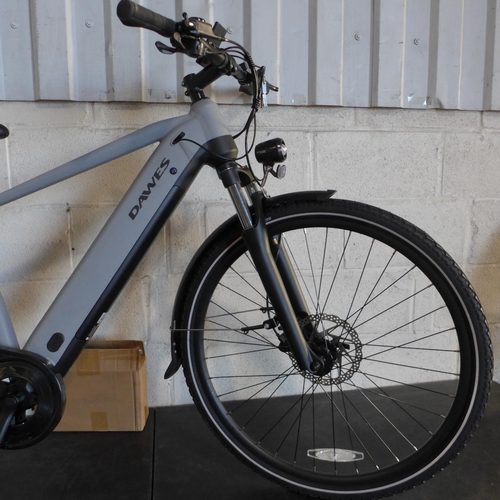 3079 - A Dawes Spire 2.0 crossbar electric hybrid bike With Charging Lead, RRP £1999 (540 WH Samsung batter... 