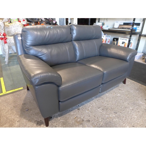 3086 - Grace Grey Leather Power Reclining 2 Seater Sofa, original RRP £699.99 + VAT (310-166) * This lot is... 