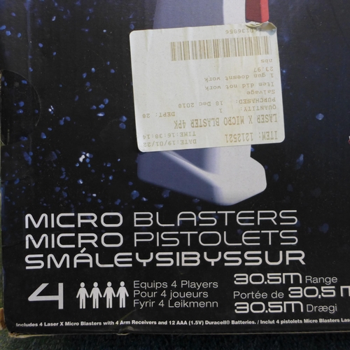 3100 - Laser X Micro Blasters (4 pk)