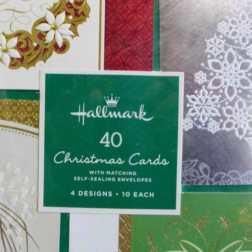 3105 - Two 40 packs of Hallmark Christmas cards