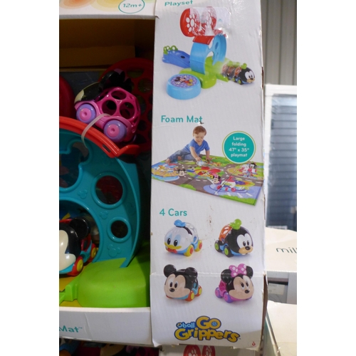 3107 - Disney Baby - Mickey and Friends - Bounce Around Playset & Mat (12m +)