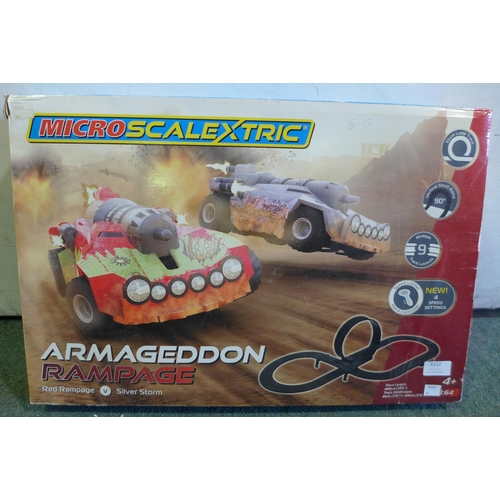 3122 - Micro Scalextric Armageddon Rampage (ages 4+)