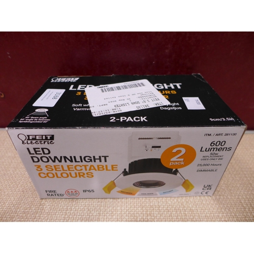 3168 - Feit 3.5  Down Lighter Dimmable 4.8W Bulb  (309-230)   * This lot is subject to vat