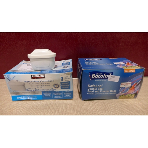 3169 - Bacofoil Safeloc Pack and KS Water Filters          (309-227,274)   * This lot is subject to vat