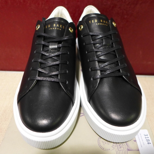 3184 - Ted Baker Black Trainers (Size 7) (309-384) * This lot is subject to VAT