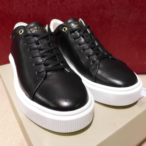 3185 - Ted Baker Black Trainers (Size 6) (309-384) * This lot is subject to VAT