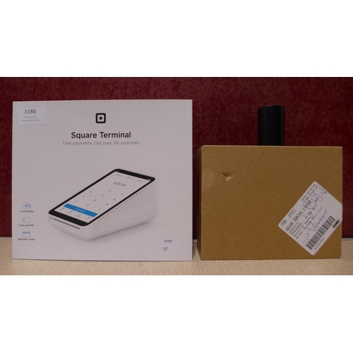 3186 - Square Terminal & Paper  Bundle , Original RRP £144.99 + vat   (309-236)   * This lot is subject to ... 